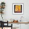 Stupell Industries Collaged Garden Peaches Framed Print Under Glass, design by Nancy Overton